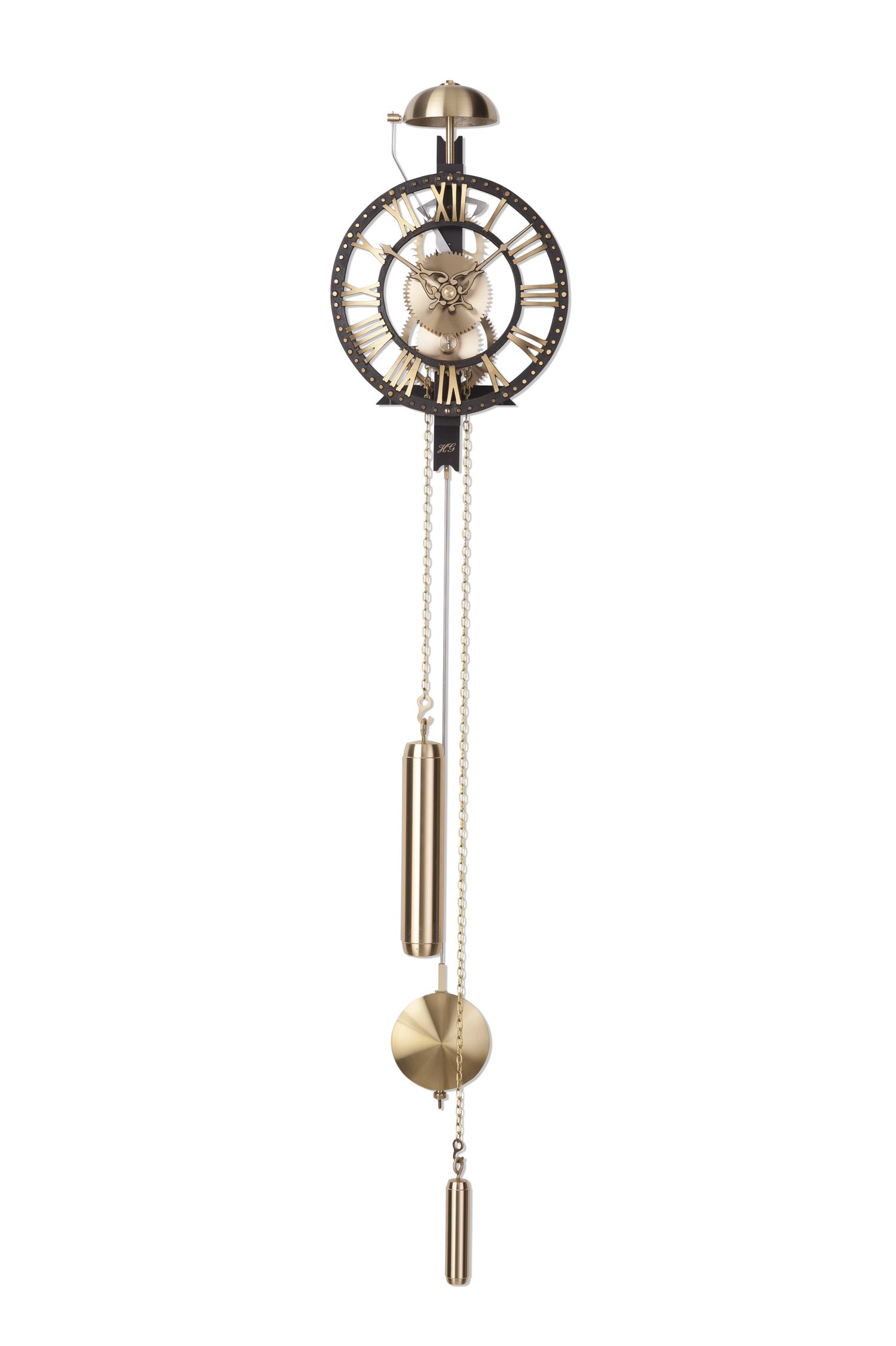 Klassieke klok Messing